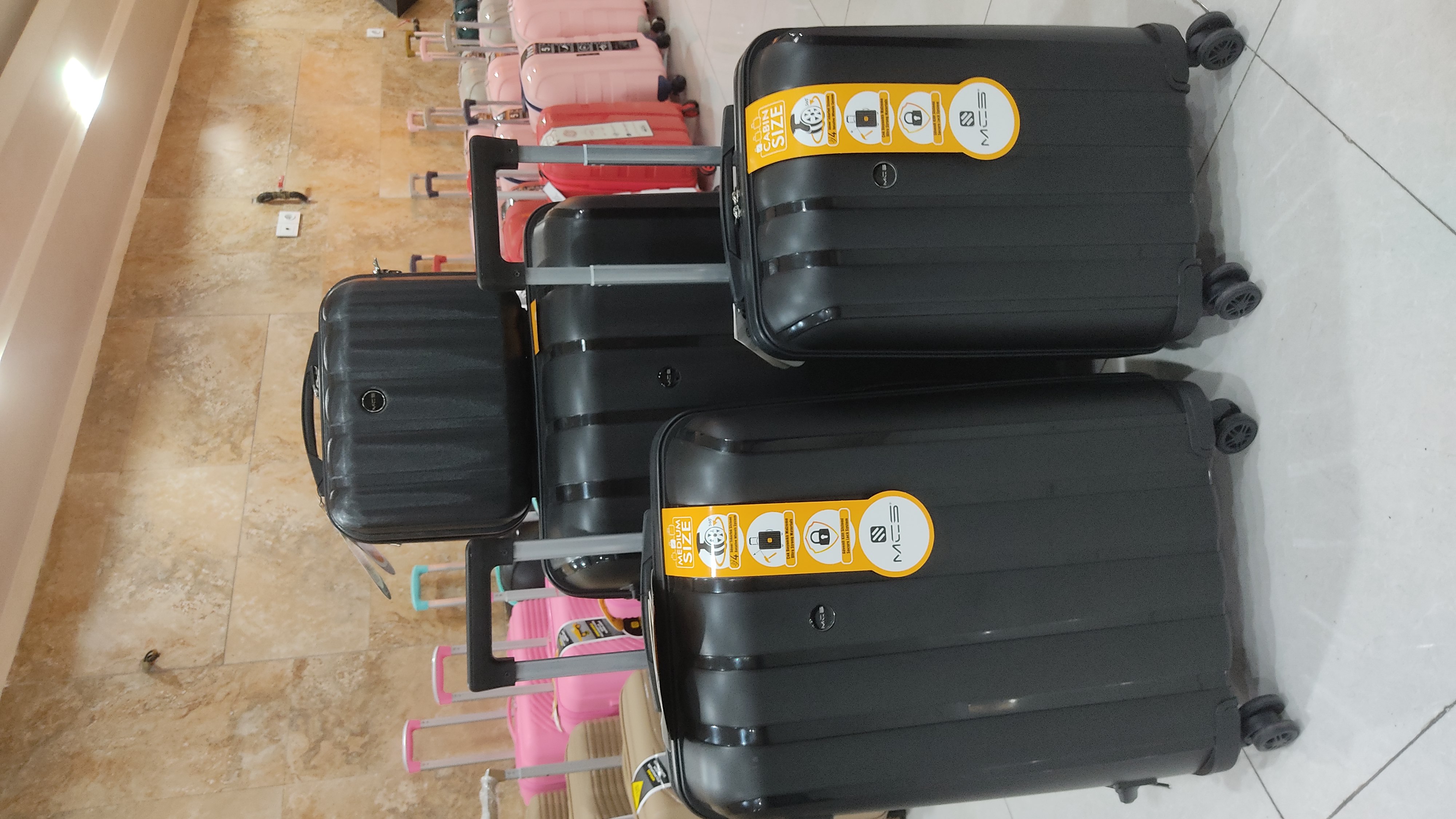 چمدان mcs سفارش لندن/برند ترکیه